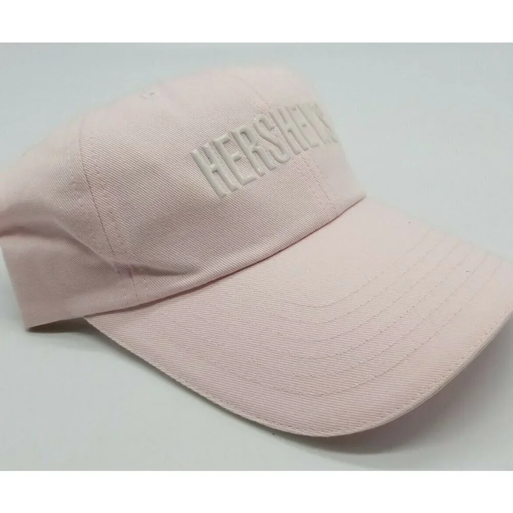 Hershey's Chocolate Brand Pink White Adjustable